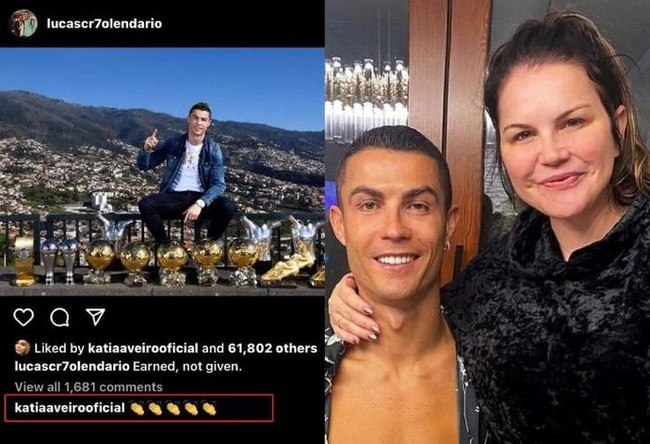 Chị gái Ronaldo có hành động gây tranh cãi sau khi Messi giành Quả bóng Vàng thứ 8 - Ảnh 2.