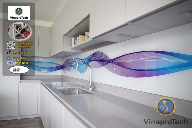 Kính ốp bếp: Giải pháp tối ưu cho căn bếp hiện đại trở nên ấm cúng và tiện nghi hơn - Ảnh 2.