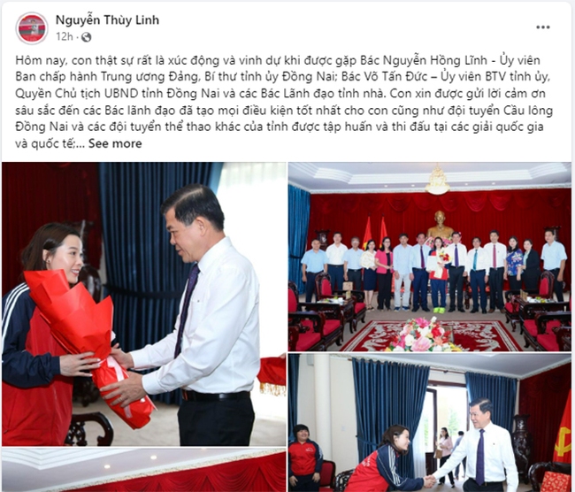 Liên tiếp thăng tiến trên BXH cầu lông, Thùy Linh được trao tặng vinh dự lớn - Ảnh 5.