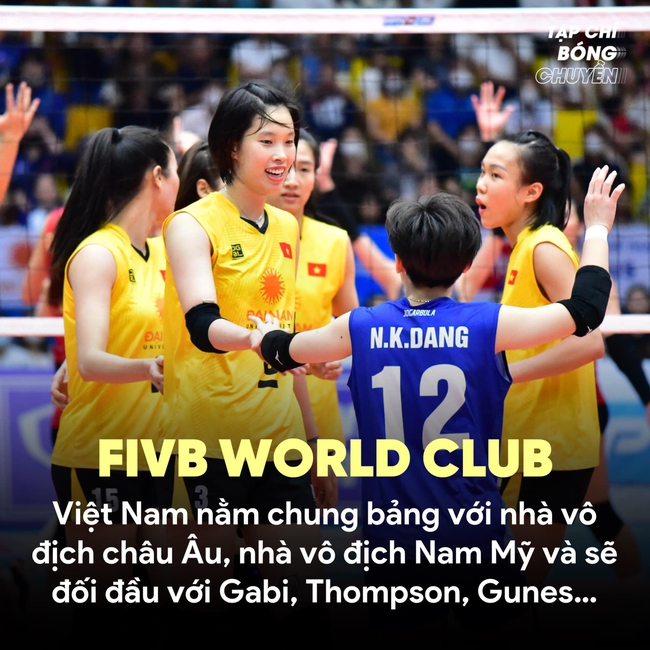Việt Nam gặp những nhà vô địch châu lục tại vòng bảng FIVB Club World Championship 2023 - Ảnh 2.