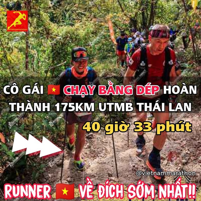 Nữ runner Việt Nam được vinh danh trên đất Thái Lan, có biệt danh 'dị nhân làng chạy' vì một điều đặc biệt - Ảnh 3.