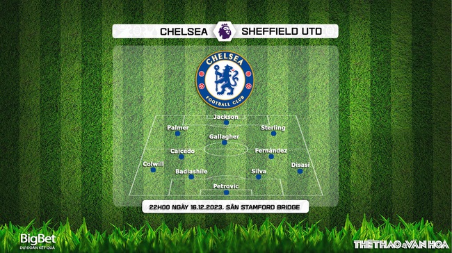 Nhận định bóng đá Chelsea vs Sheffield (22h00,16/12), vòng 17 Ngoại hạng Anh - Ảnh 4.