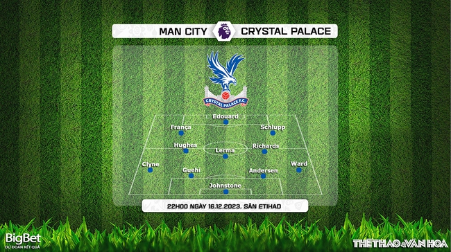 Nhận định bóng đá Man City vs Crystal Palace (22h00, 16/12), Ngoại hạng Anh vòng 17 - Ảnh 5.