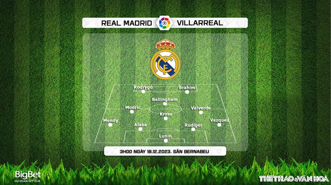 Nhận định bóng đá Real Madrid vs Villarreal (3h00 ngày 18/12), vòng 17 La Liga - Ảnh 3.