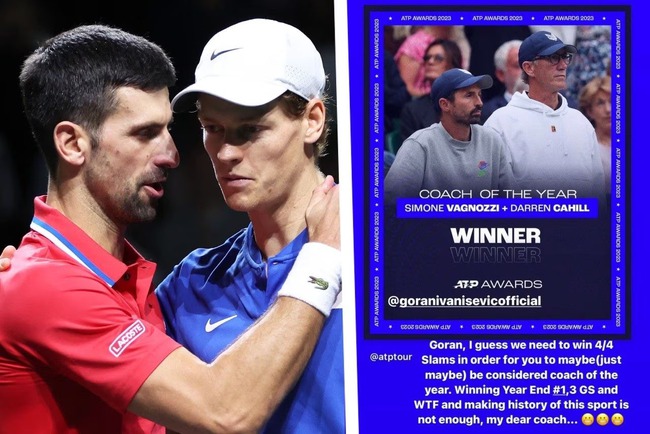 Danh hiệu HLV xuất sắc nhất năm của ATP: Vì sao không phải thầy Djokovic? - Ảnh 1.