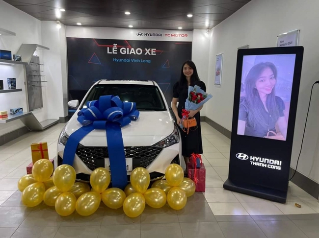 Hà Ngọc Diễm mua xe sang hồi tháng 11/2022