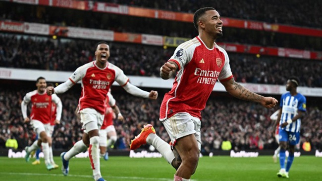 Arsenal lập kỷ lục mới tại Ngoại hạng Anh