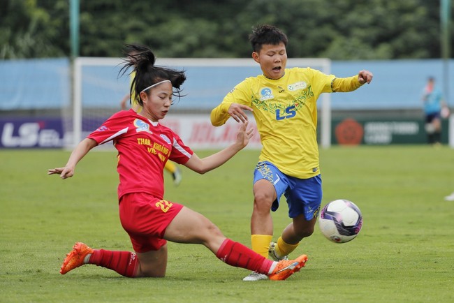 Thanh Nhã, Hải Yến đưa Hà Nội 1 bứt lên ở ngôi đầu bảng giải vô địch quốc gia - Ảnh 1.