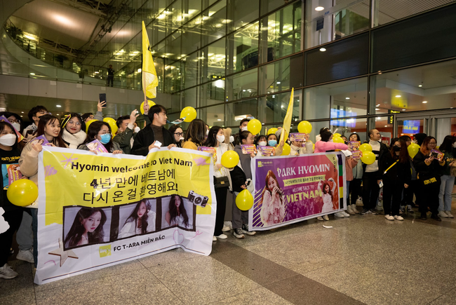 Fan Việt nồng nhiệt chào đón Hyomin T-ara đến Hà Nội - Ảnh 6.