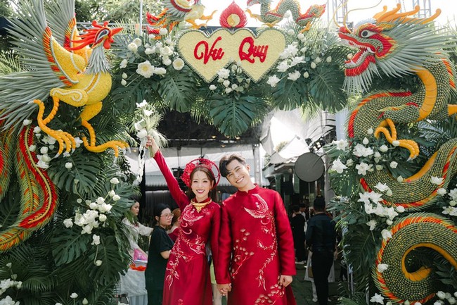 Những đám cưới xa hoa trong năm 2023 của dàn sao Việt  - Ảnh 5.