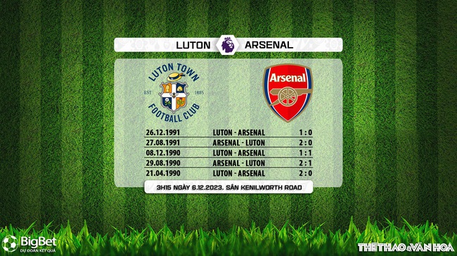 Nhận định Luton vs Arsenal (3h15, 6/12), Vòng 15 giải Ngoại hạng Anh - Ảnh 5.
