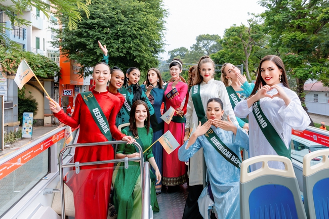 Thí sinh Miss Earth 2023 tham gia lễ phát động Tuần lễ Du lịch TP. Hồ Chí Minh - Ảnh 9.