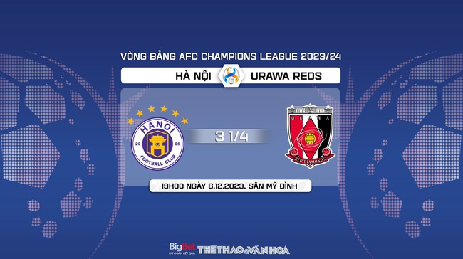 Nhận định bóng đá Hà Nội vs Urawa Reds (19h00, 6/12), vòng bảng AFC Champions League  - Ảnh 10.