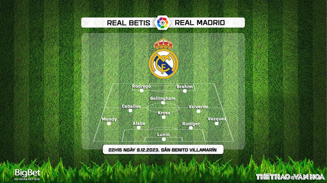 Nhận định bóng đá Real Betis vs Real Madrid (22h15, 9/12), La Liga vòng 16 - Ảnh 4.
