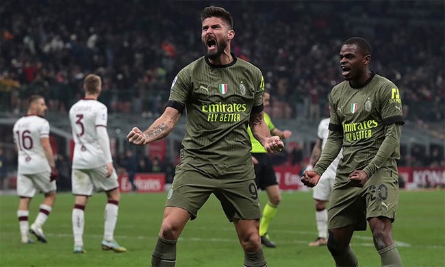 Video bàn thắng Milan 1-0 Torino: Giroud tỏa sáng, Milan tìm lại niềm vui chiến thắng - Ảnh 4.