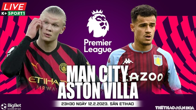 Nhận định, soi kèo Man City vs Aston Villa (23h30, 12/2), Ngoại hạng Anh vòng 23  - Ảnh 2.