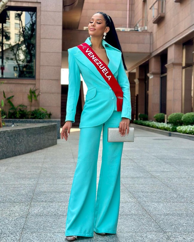 Những người đẹp Thanh Thanh Huyền phải dè chừng tại Miss Charm: Venezuela cao hơn 1m80, Cộng hòa Dominica cực ấn tượng với một điểm khác biệt - Ảnh 3.