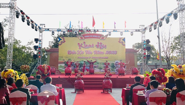 Quảng Ninh: Chính thức khai hội đền Xã Tắc - TP Móng Cái - Ảnh 2.