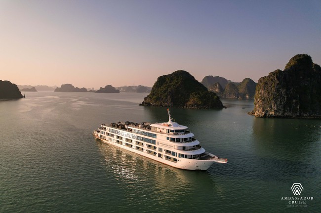 Siêu du thuyền Ambassador II - tour du lịch ban ngày 5 sao trên vịnh Hạ Long - Ảnh 2.