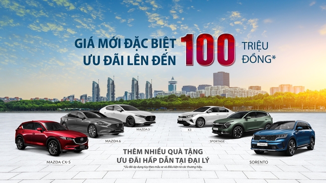 THACO AUTO công bố giá bán mới và tăng ưu đãi cho các dòng xe Kia và Mazda - Ảnh 1.