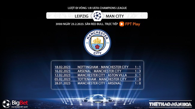 Nhận định, soi kèo Leipzig vs Man City (3h00, 23/2), lượt đi vòng 1/8 Cúp C1 - Ảnh 11.