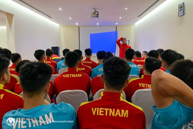 U20 Việt Nam ăn theo chế độ đặc biệt trước trận đấu giao hữu cuối tại UAE - Ảnh 3.