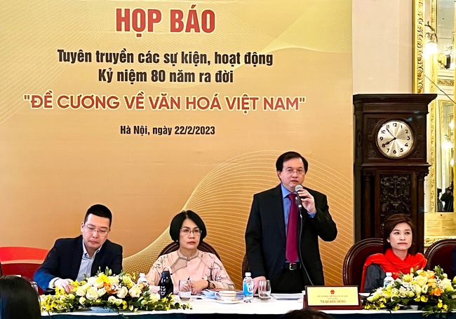 Hướng tới kỷ niệm 80 năm Đề cương về văn hóa Việt Nam (1943-2023): Để văn hóa thực sự trở thành một mặt trận - Ảnh 1.