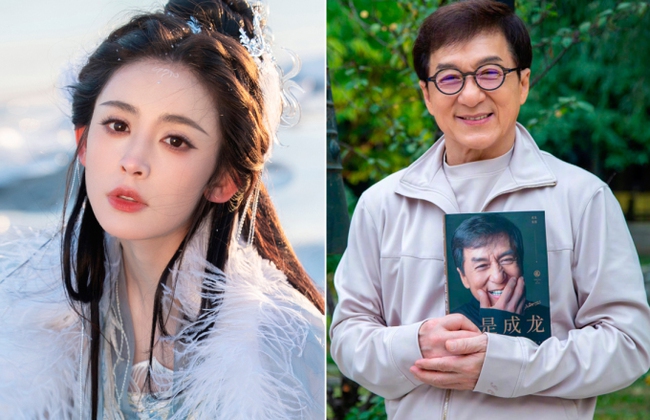Khởi quay 'Thần thoại' 2, Thành Long nhận chỉ trích vì 'loveline' với sao nữ kém 38 tuổi - Ảnh 3.