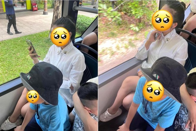 Không nhường ghế cho bé trai trên xe bus, cô gái bị mẹ bé chụp ảnh đăng lên Facebook và mắng “trông xinh mà ý thức kém” - Ảnh 1.