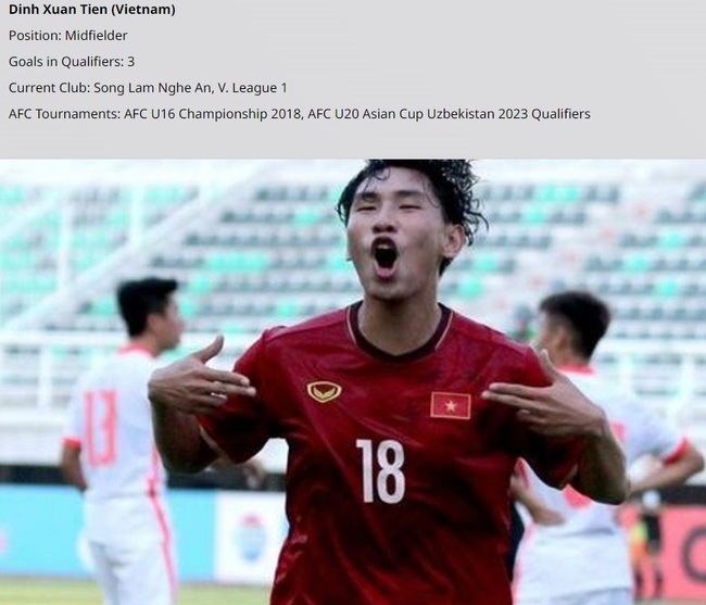 Sao trẻ Việt Nam lọt top những ngôi sao đáng xem ở U20 châu Á 2023 - Ảnh 2.