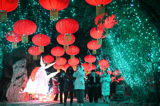 Rực rỡ Lễ hội Đèn lồng ở Trung Quốc - Ảnh 8.