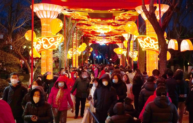 Rực rỡ Lễ hội Đèn lồng ở Trung Quốc - Ảnh 5.