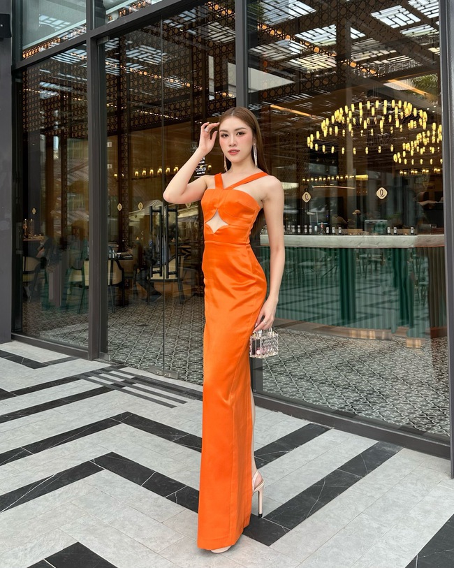 Thanh Thanh Huyền khoe nhan sắc 'visual' giữa dàn thí sinh trong ngày đầu tham gia Miss Charm 2023 - Ảnh 7.