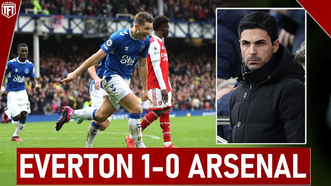 Video bàn thắng Everton 1-0 Arsenal: Pháo thủ thua đau - Ảnh 4.