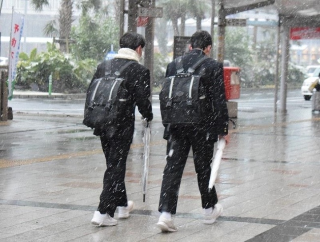 Trời rét cóng, học sinh Nhật Bản vẫn ăn mặc phong phanh đến trường: Nguyên nhân do đâu? - Ảnh 1.