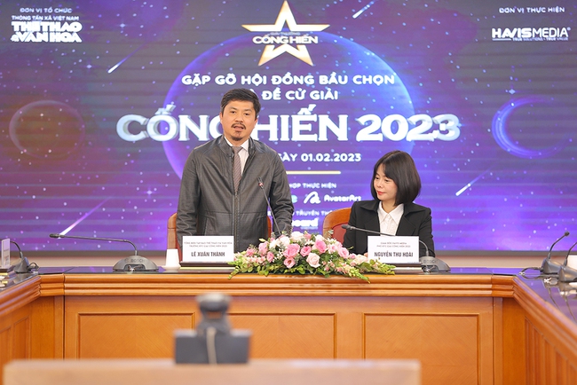 Nhà báo Lê Xuân Thành: 'Số hóa' giải Cống hiến 2023, hội nhập với thế giới - Ảnh 1.