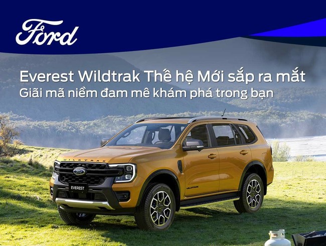 Ford Everest Wildtrak 2023 sắp ra mắt Việt Nam: Hầm hố như bán tải, dễ thành hàng hot đe nẹt Fortuner - Ảnh 3.