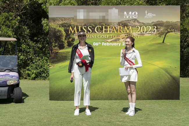 Miss Charm 2023: Dàn thí sinh đi thi mà như nghỉ dưỡng, đọ dáng gợi cảm 'bất phân thắng bại' trên sân golf - Ảnh 2.