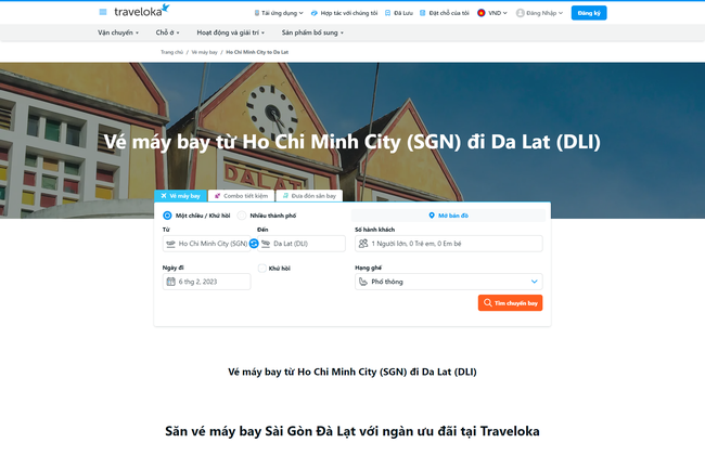 Giá vé máy bay Sài Gòn Đà Lạt - Cùng Traveloka khám phá Đà Lạt - Ảnh 1.