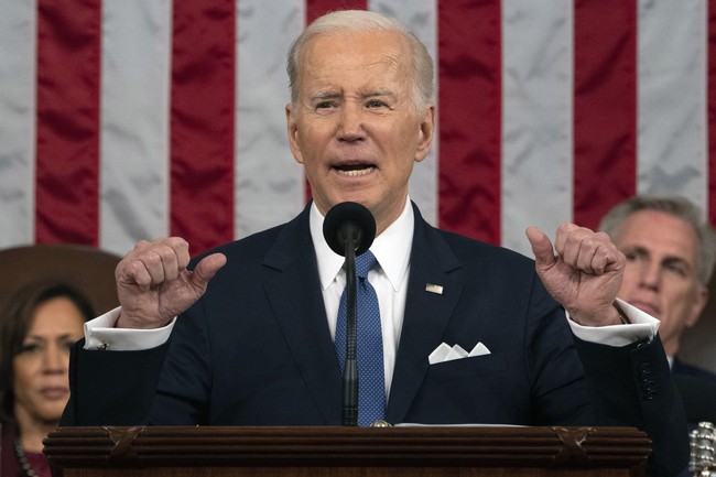 Thông điệp Liên bang Mỹ năm 2023: Bước 'chạy đà' quan trọng cho Tổng thống J.Biden - Ảnh 1.