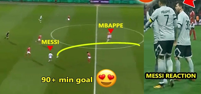 Song tấu Messi - Mbappe phối hợp như mơ, PSG giành 3 điểm đầy kịch tính - Ảnh 2.
