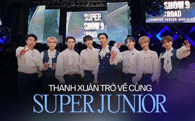 Super Show của Super Junior trở lại Việt Nam sau 10 năm: cả bầu trời thanh xuân ùa về, fan bỏ tiền tỉ chào mừng thần tượng! - Ảnh 1.