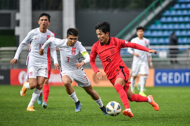 Ôm tham vọng dự World Cup, U20 Trung Quốc tan vỡ sau màn ‘tra tấn’ thể lực của U20 Hàn Quốc - Ảnh 1.