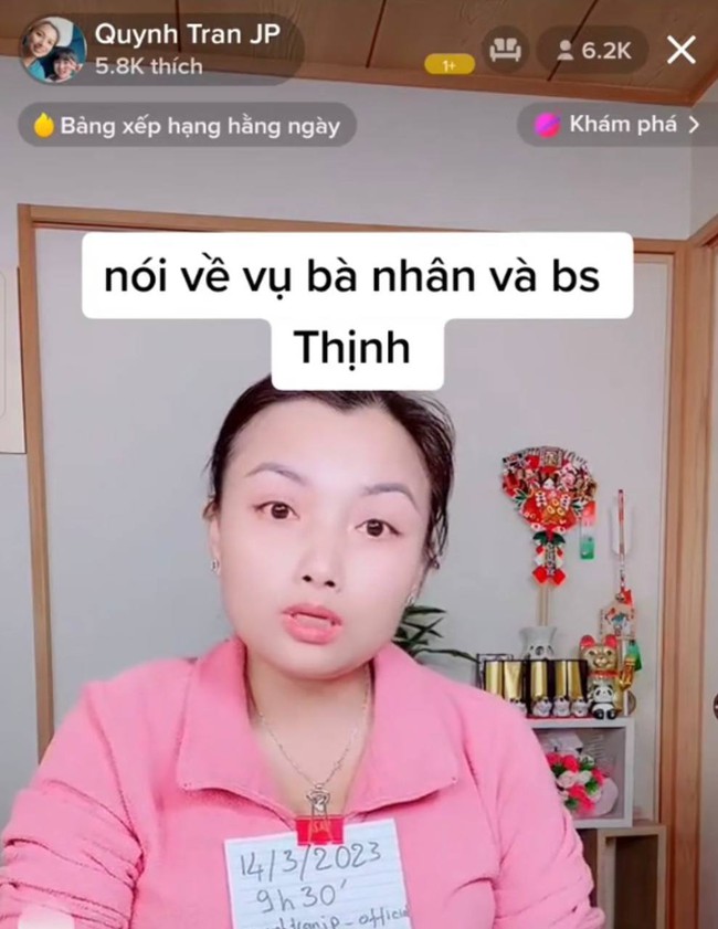 Biến chồng biến: Quỳnh Trần JP bị dân tình đòi &quot;tẩy chay&quot; khi khẳng định bác sĩ Thịnh cũng sai trong vụ Bà Nhân Vlog - Ảnh 1.