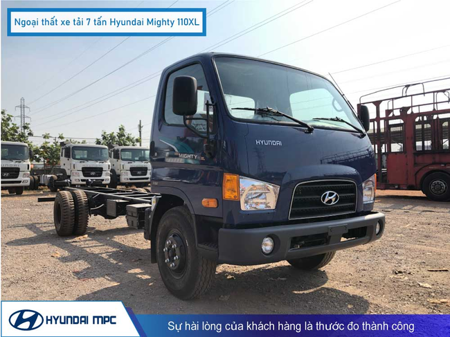 Hyundai Mighty 110XL thùng siêu dài 6.3 mét - Ảnh 2.