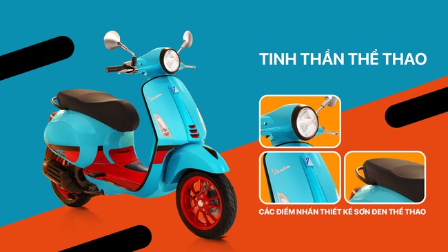 Vespa Primavera Color Vibe ra mắt với đầy màu sắc rực rỡ, tặng bộ quà 5 món, giá 88 triệu - Ảnh 3.