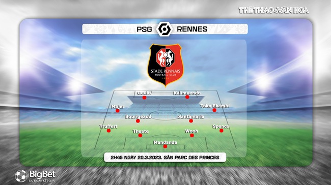 Nhận định, soi kèo PSG vs Rennes (23h05, 19/3), vòng 28 Ligue 1 - Ảnh 4.