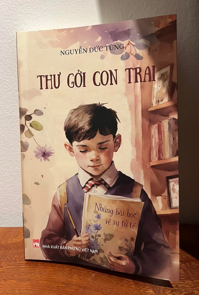 Văn hóa đọc: 'Thư gởi con trai'- những con chữ phát sáng - Ảnh 2.