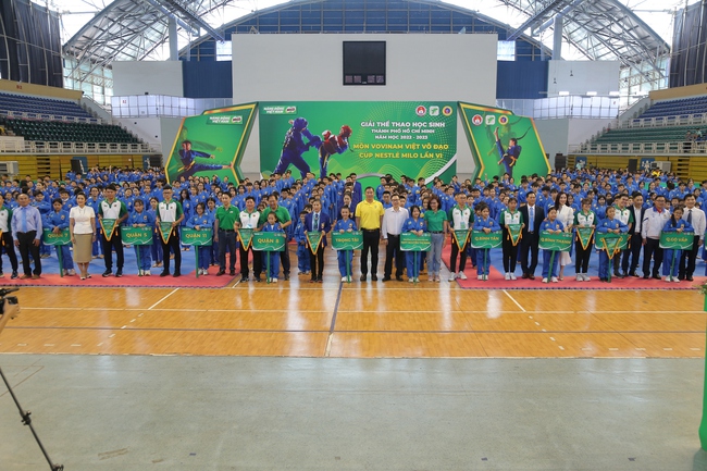 Gần 2 nghìn VĐV tranh tài ở Giải Vovinam Việt Võ Đạo 2023 - Ảnh 1.