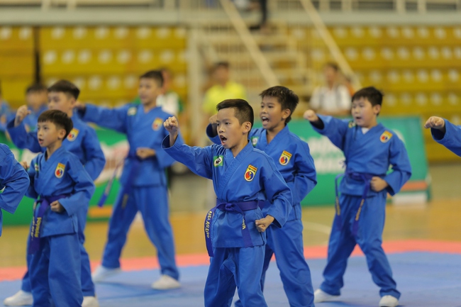 Gần 2 nghìn VĐV tranh tài ở Giải Vovinam Việt Võ Đạo 2023 - Ảnh 2.